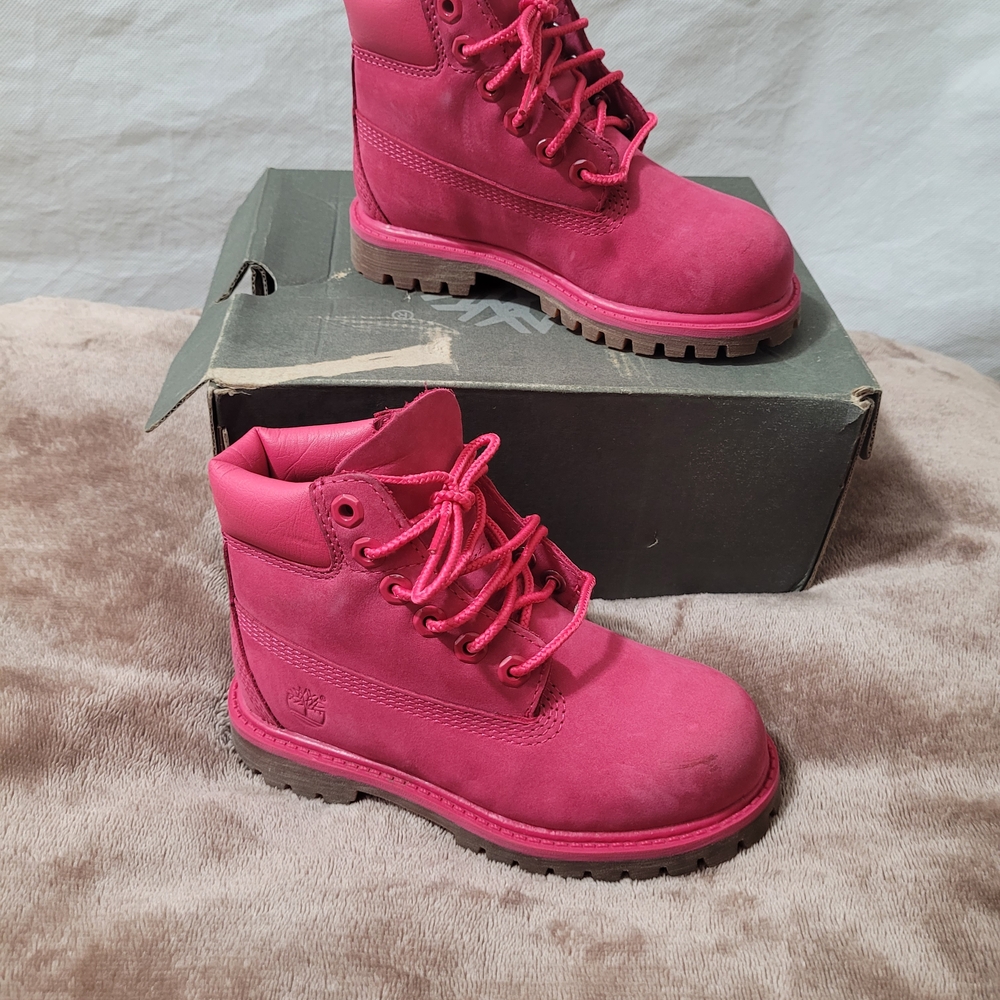 Timberland Kids' Fuchsia Boots